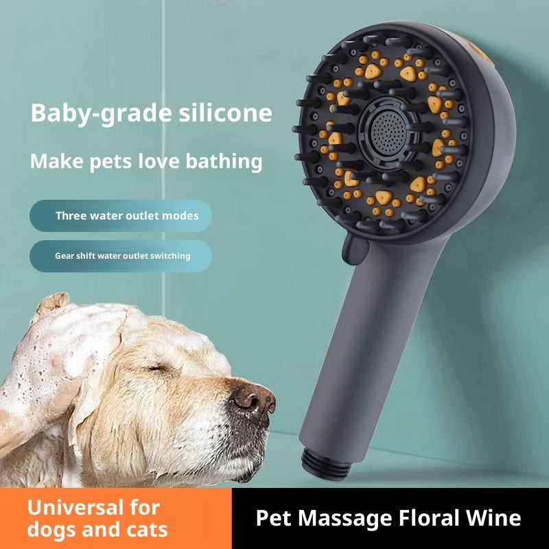 Dog Shower Sprayer, Nozzle for Cleaning and Grooming Pets